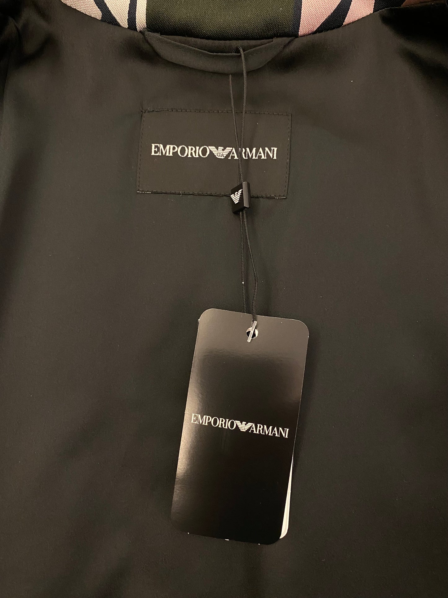 EMPORIO ARMANI Printed Coat Size EU 40