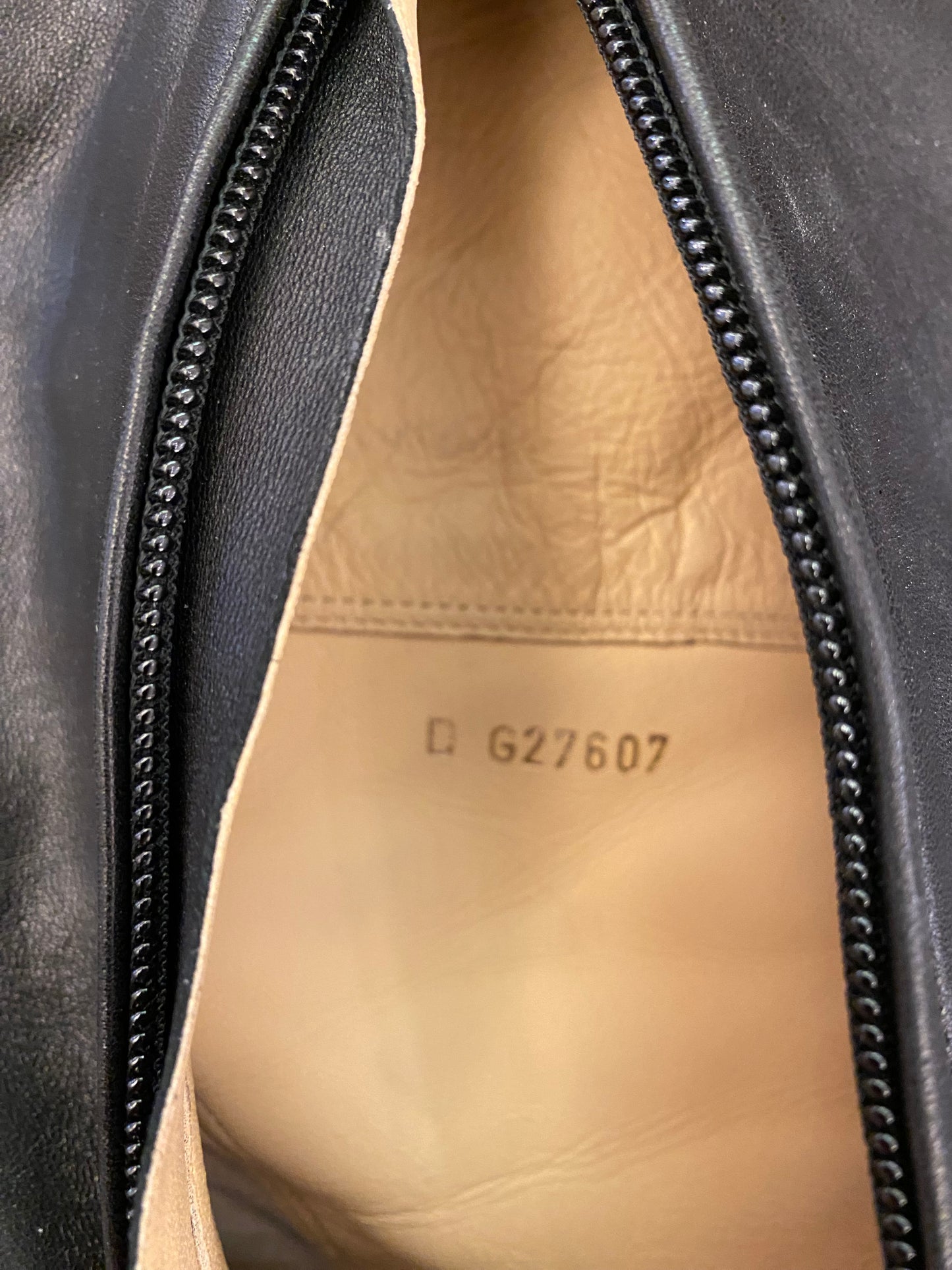 CHANEL CC Leather Over The Knee Boots Size 40C