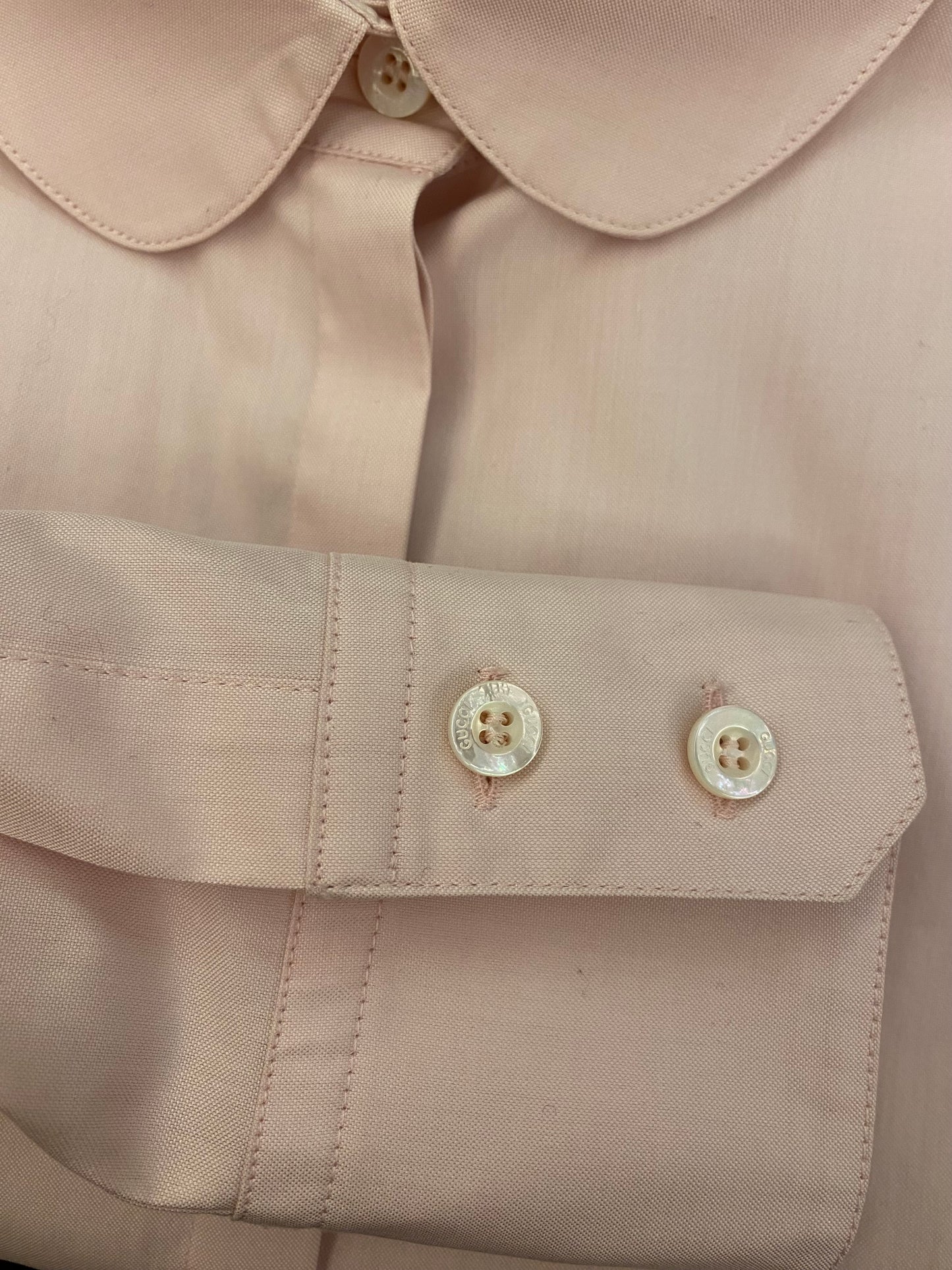 GUCCI Cotton Shirt Size It 44 Eu 38