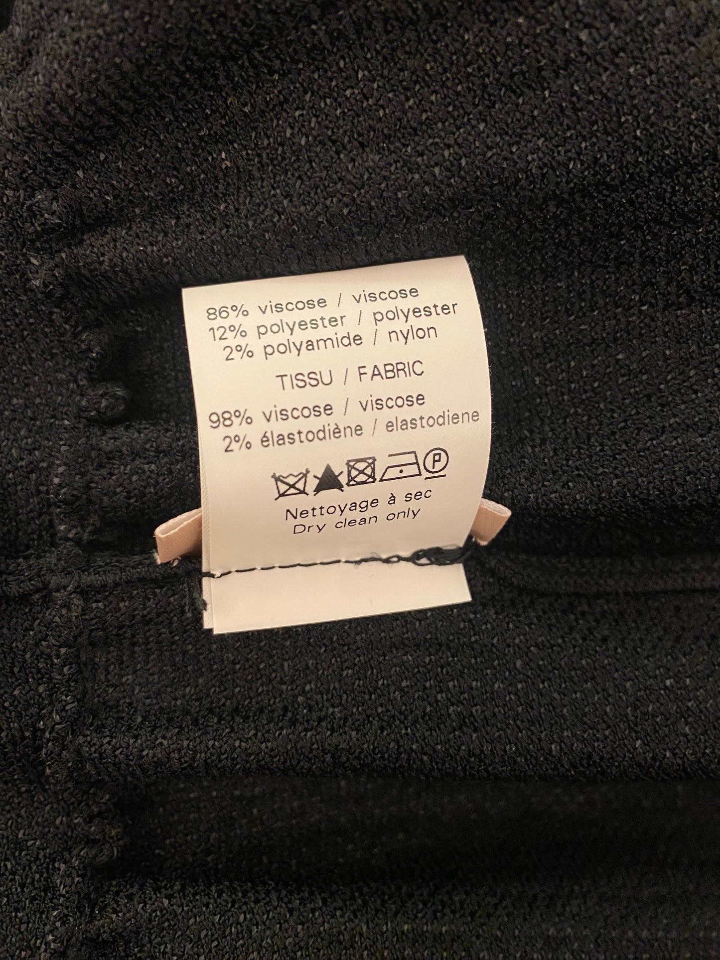 ALAÏA Black Dress Size FR 38