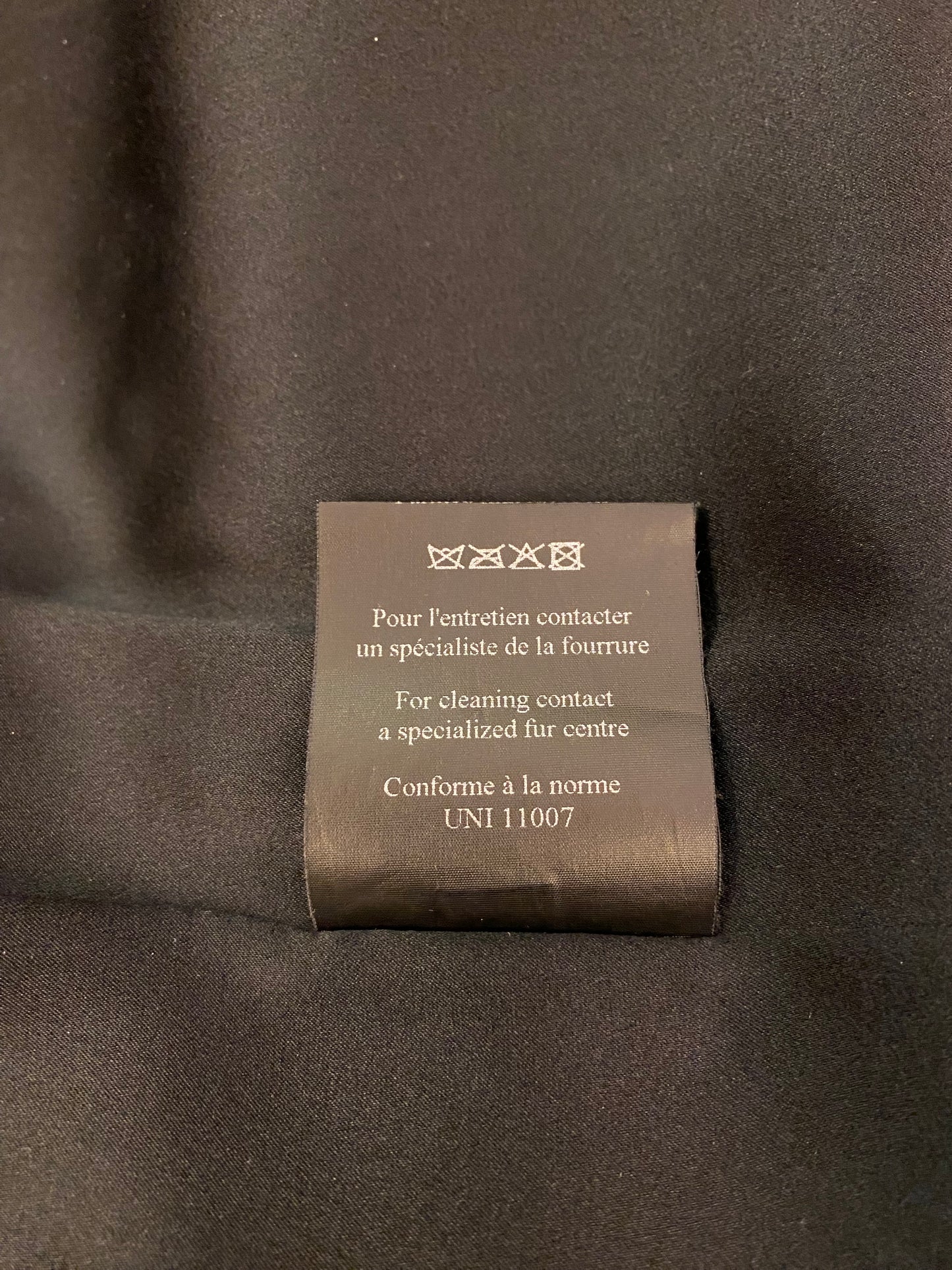 YVES SALOMON Raccoon & Fox Fur Coat Size Fr 40