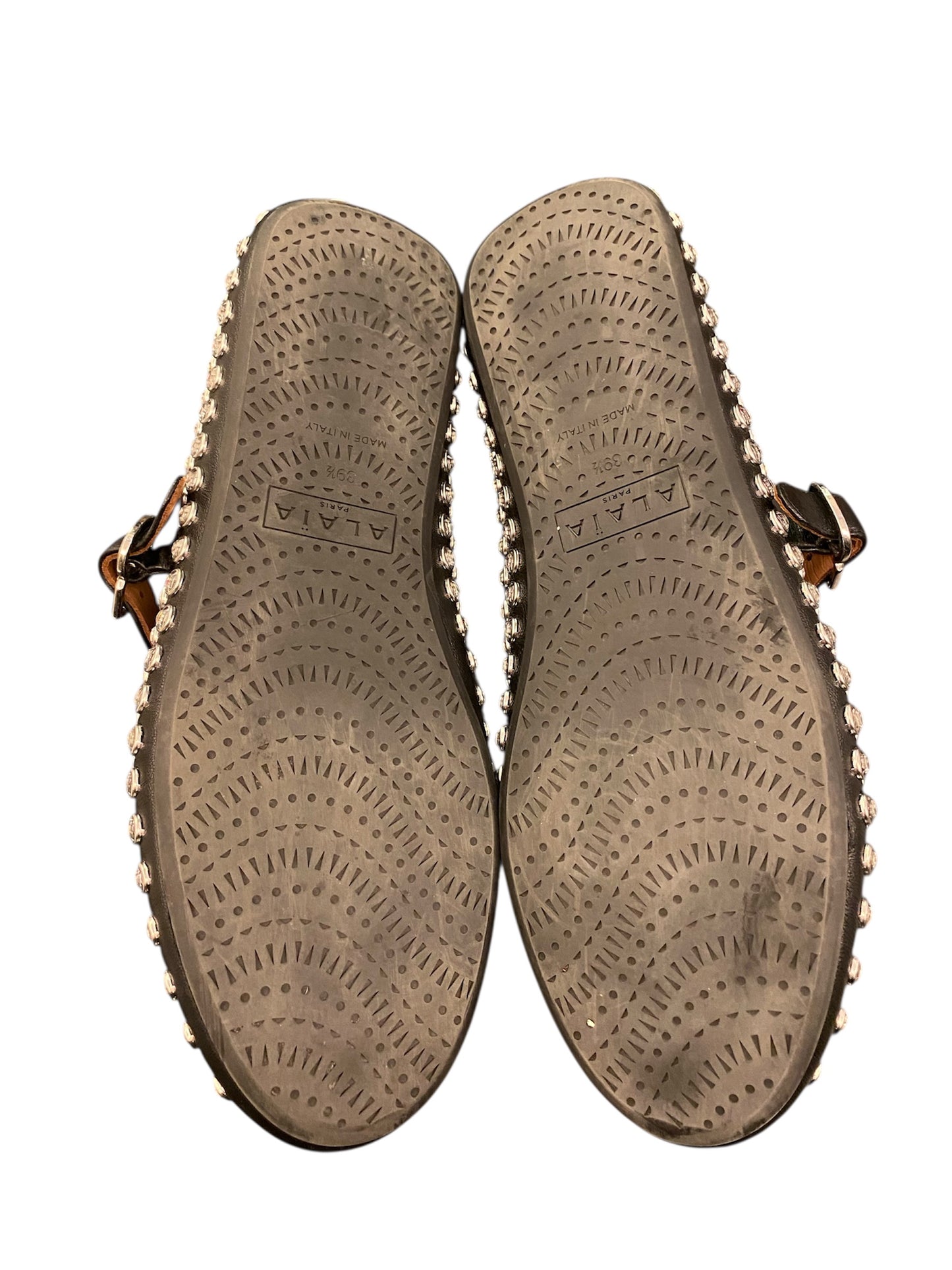 ALAÏA Strass Lambskin Ballet Flats Size 39,5