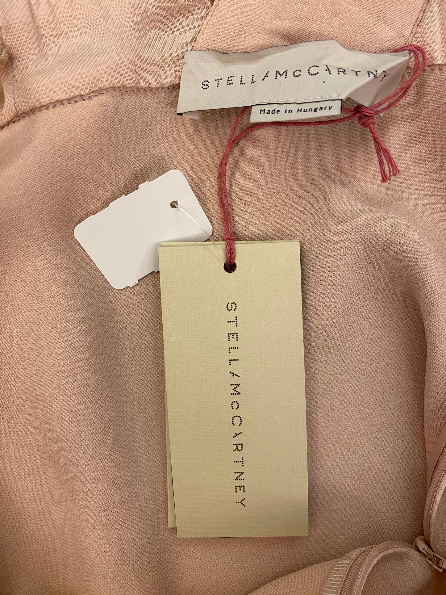 STELLA McCARTNEY Cross Back Pink Top Size IT 40