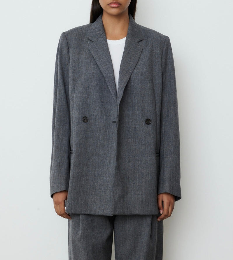 TOTÊME Double-Breasted Wool Blazer Size 34