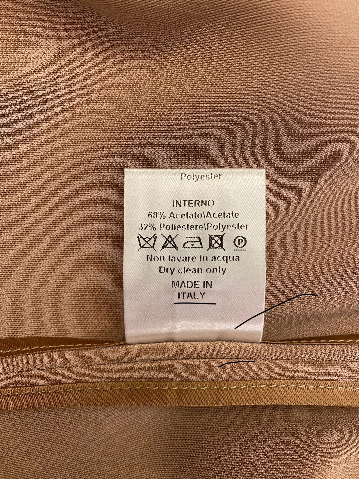 ALBERTO BIANI Couture Beige Blazer IT Size 44