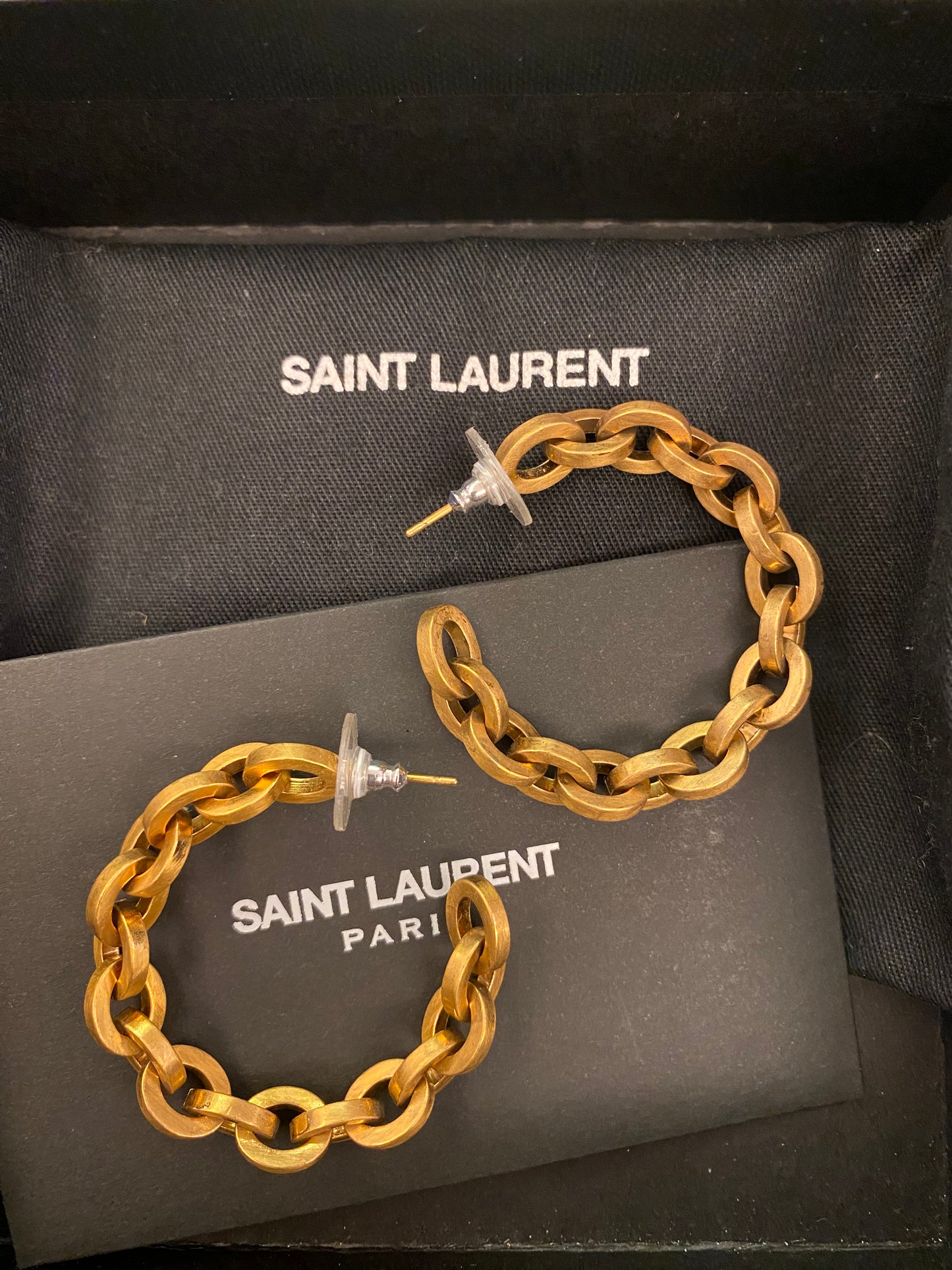 SAINT LAURENT Chain Earrings