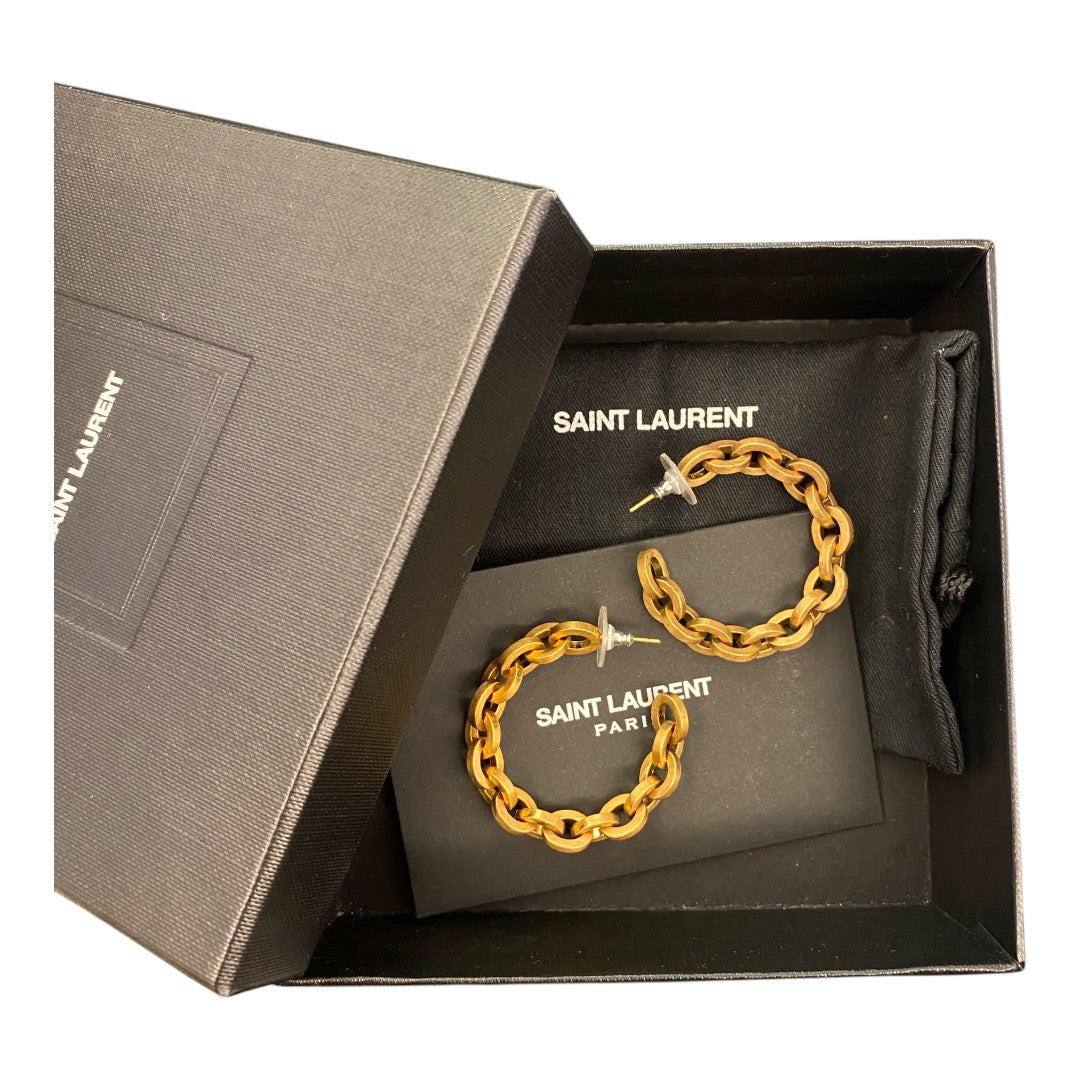SAINT LAURENT Chain Earrings