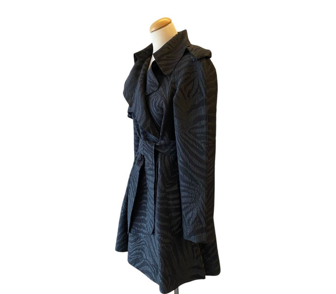 LANVIN For H&M Limited Edition Trench Coat Black Size 40