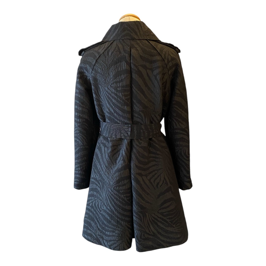 LANVIN For H&M Limited Edition Trench Coat Black Size 40