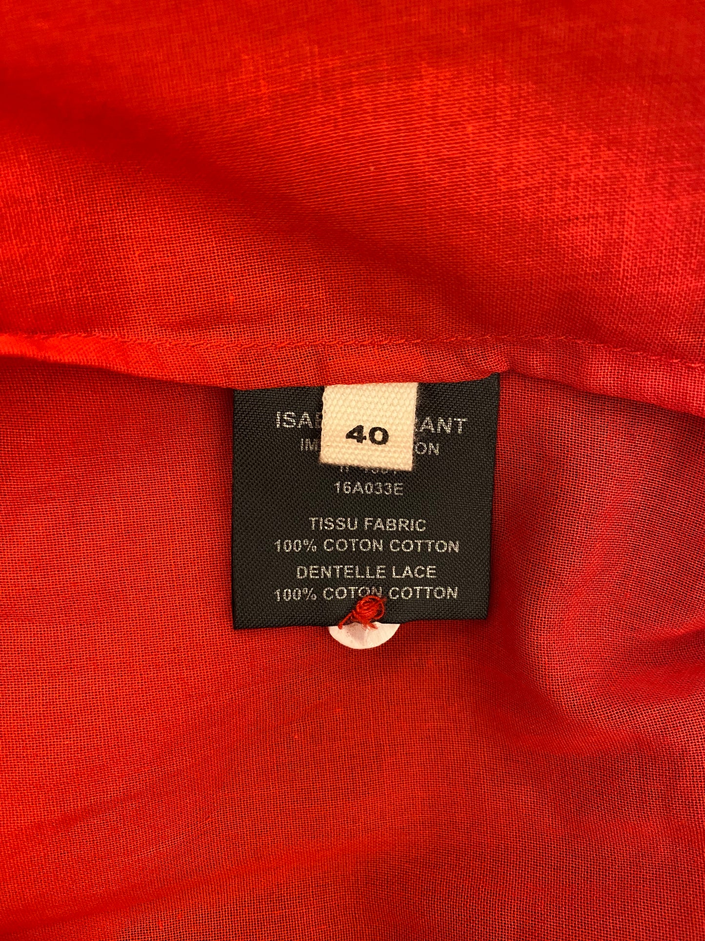 ISABEL MARANT ÉTOILE Blouse Size 40 Eu 38