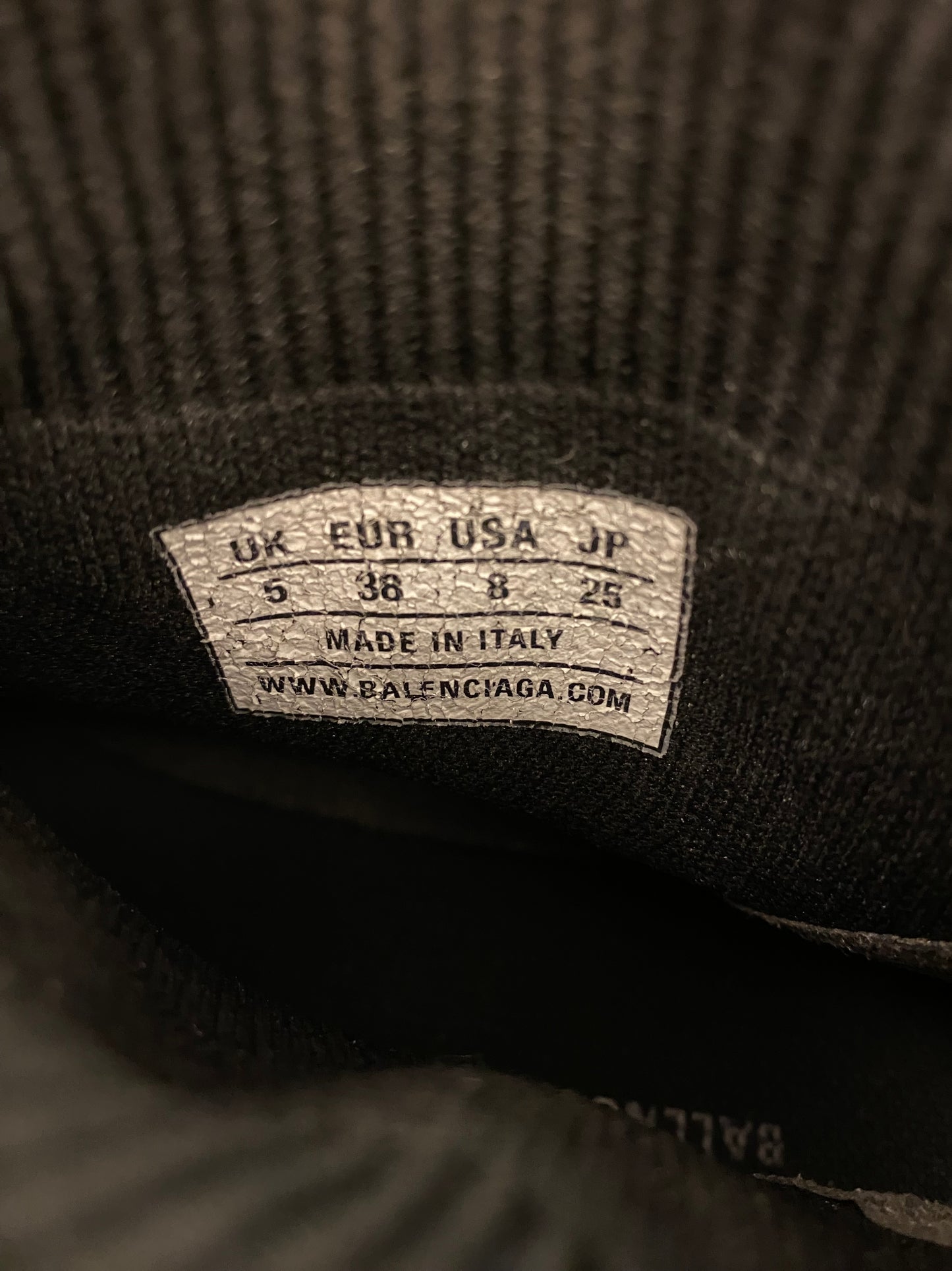 BALENCIAGA Speed 2.0 Sock Sneakers Size 38