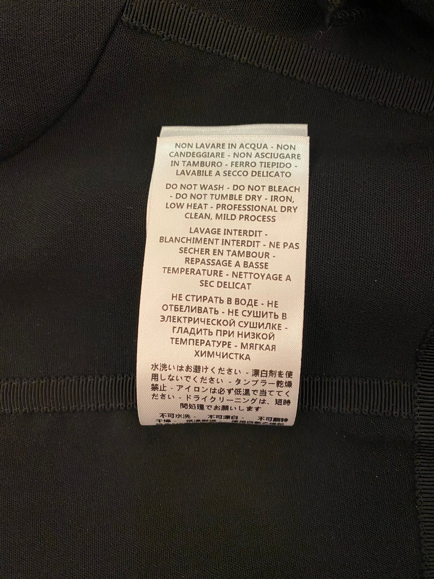 STELLA MCCARTNEY Asymmetric Wool Top Size It 40 Eu 36
