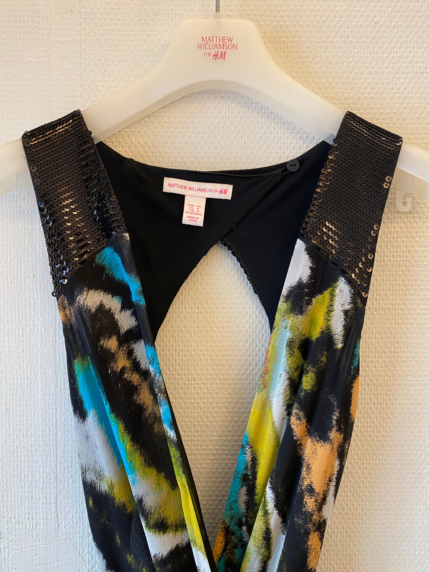 MATTHEW WILLIAMSON for H&M Long Ruffle Dress Size 36