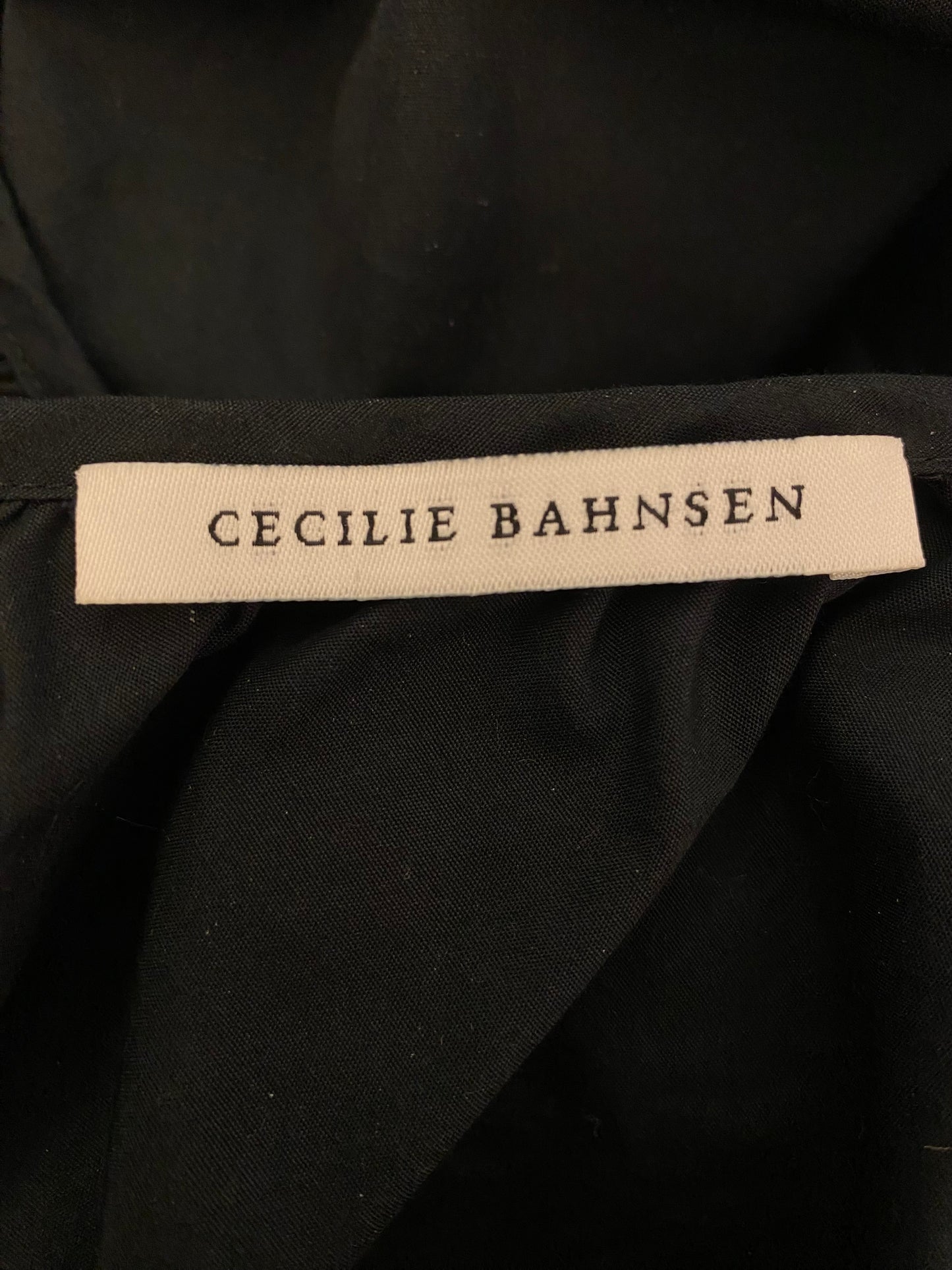 CECILIE BAHNSEN Wrap Cotton Blouse Size XS/S
