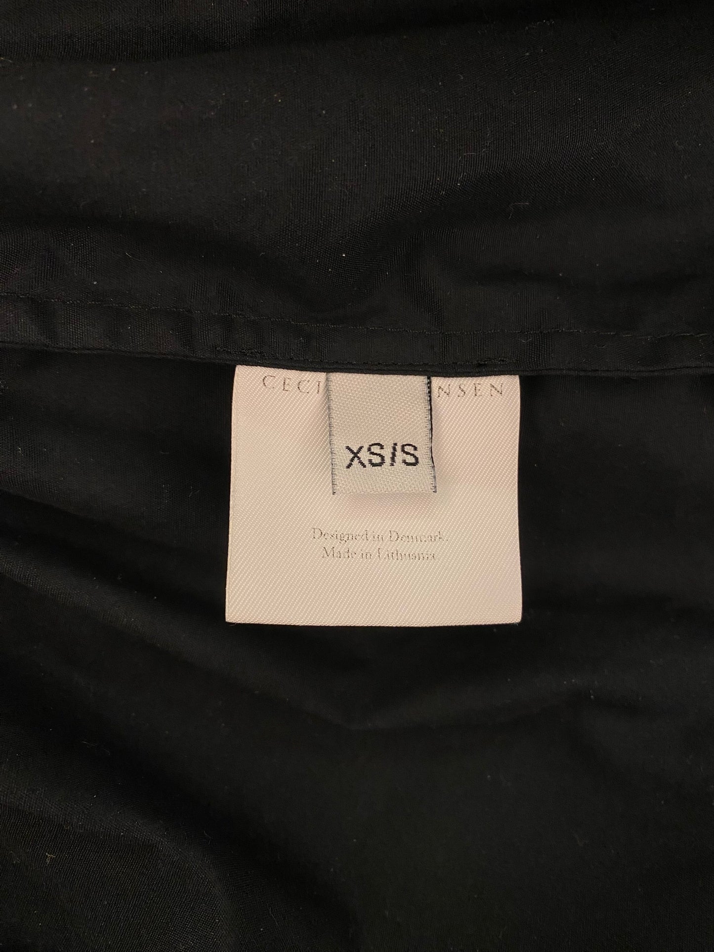 CECILIE BAHNSEN Wrap Cotton Blouse Size XS/S