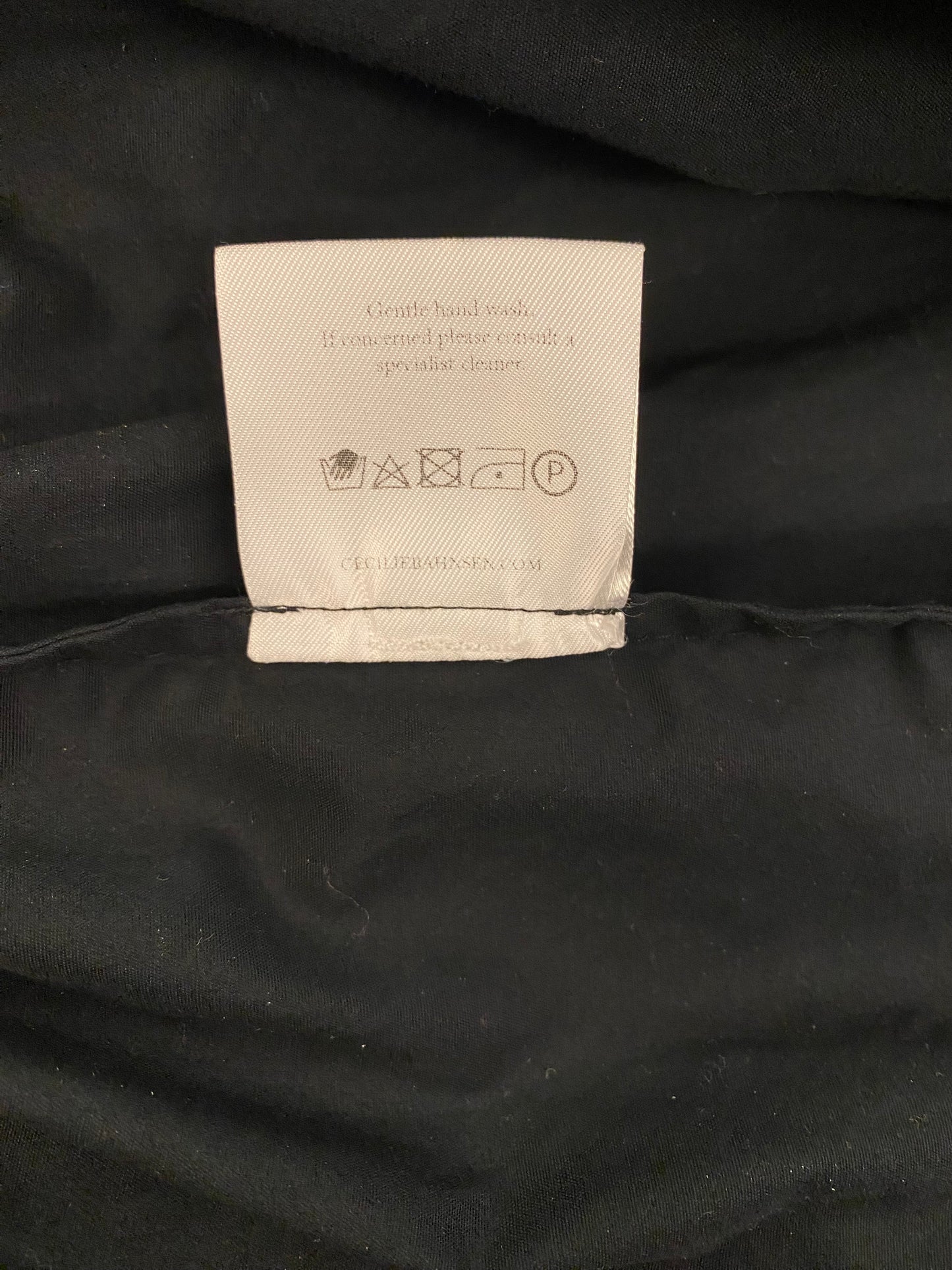 CECILIE BAHNSEN Wrap Cotton Blouse Size XS/S