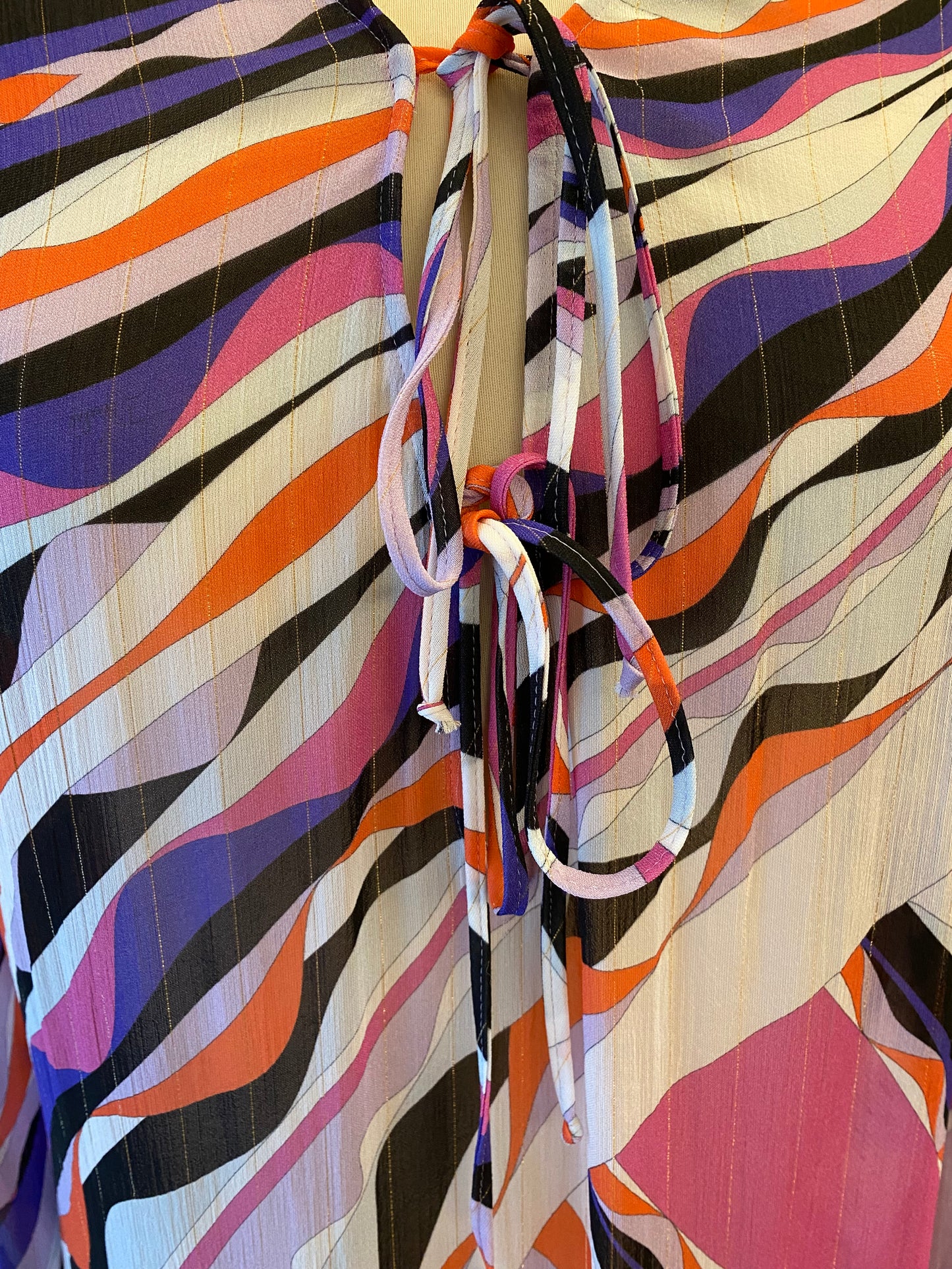 EMILIO PUCCI Multicolor Print Dress Size 36