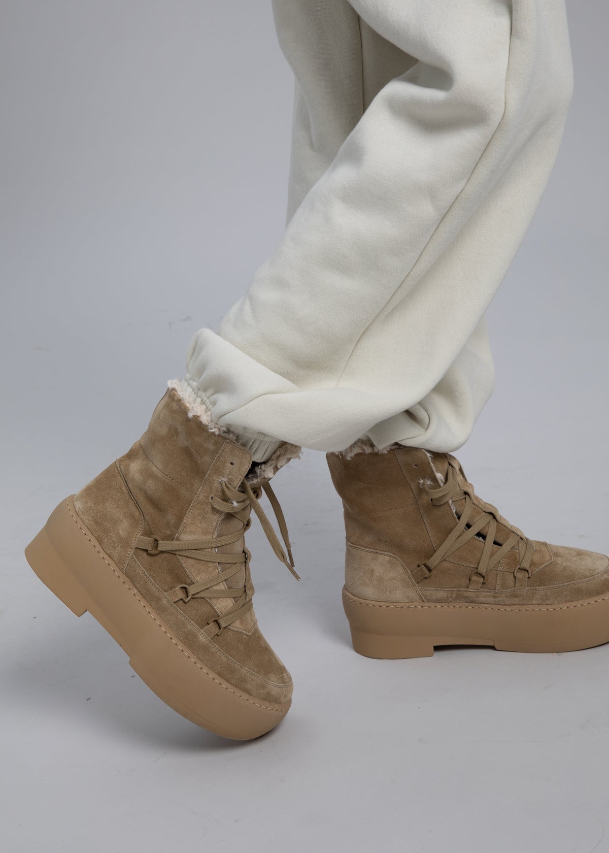 GIA BORGHINI Lace-Up Boots Size 39