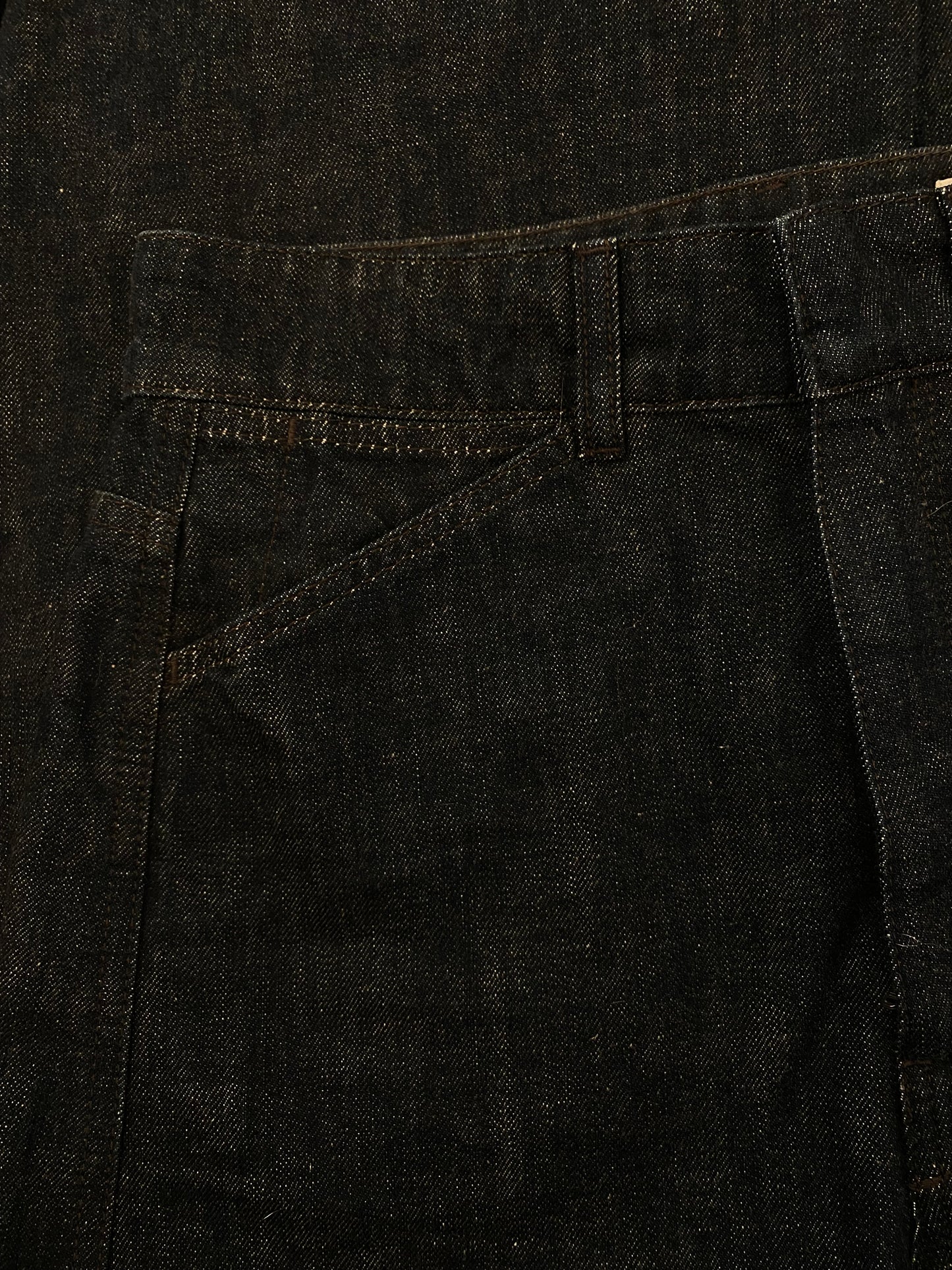 LEMAIRE High Waisted Curved Jeans Size Fr 36