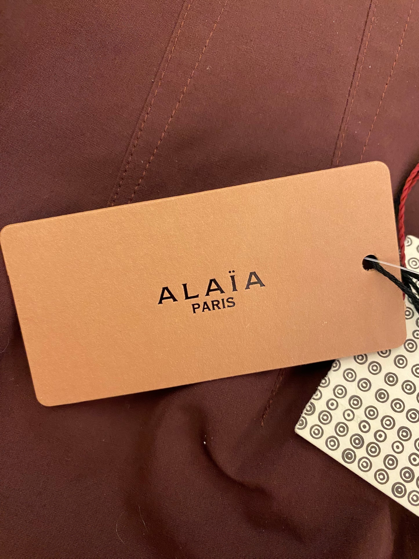 ALAÏA Wrap Cotton Skirt Size Fr 38 Eu 36