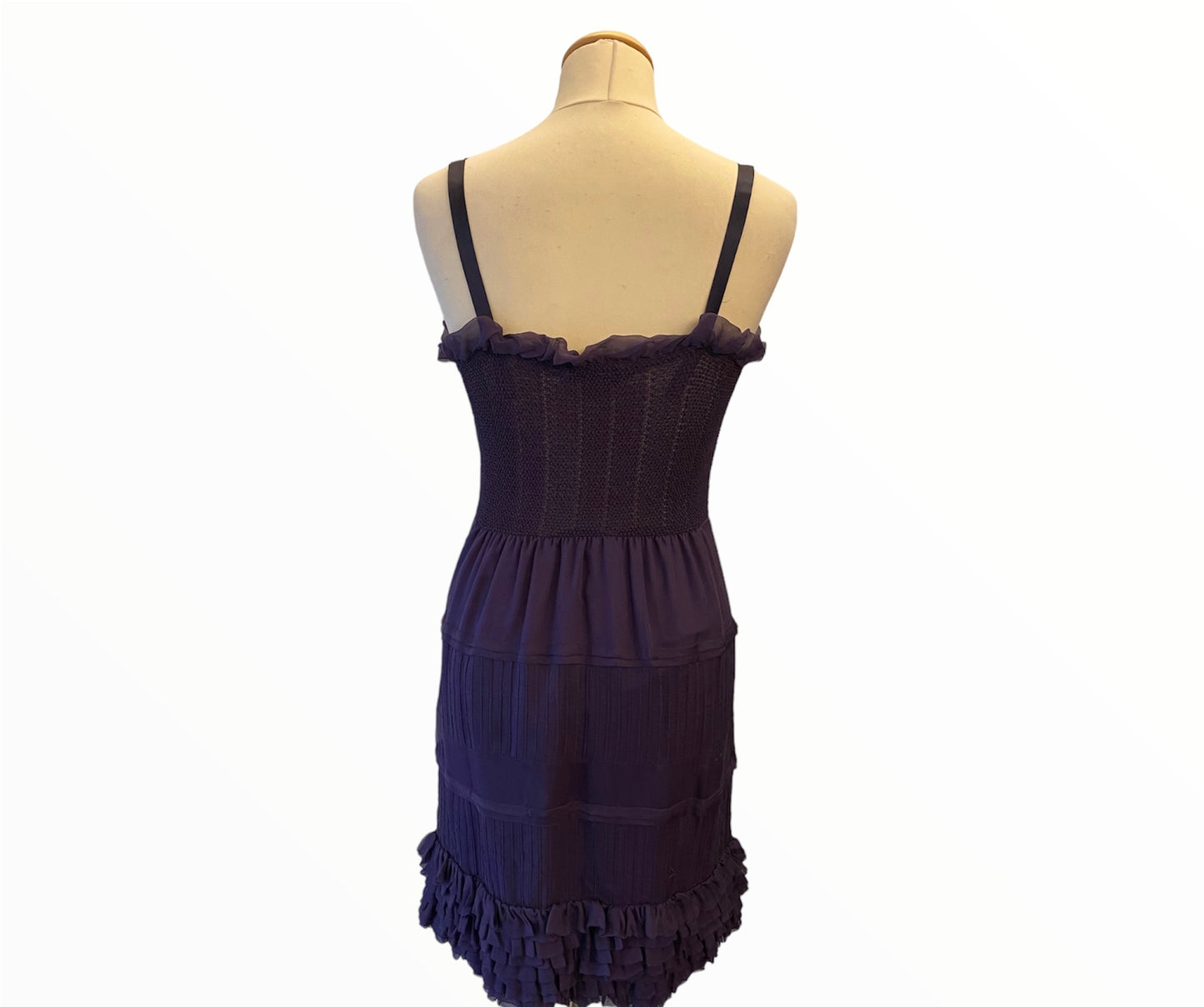 PRADA Silk Dress Size It 40 Eu 36