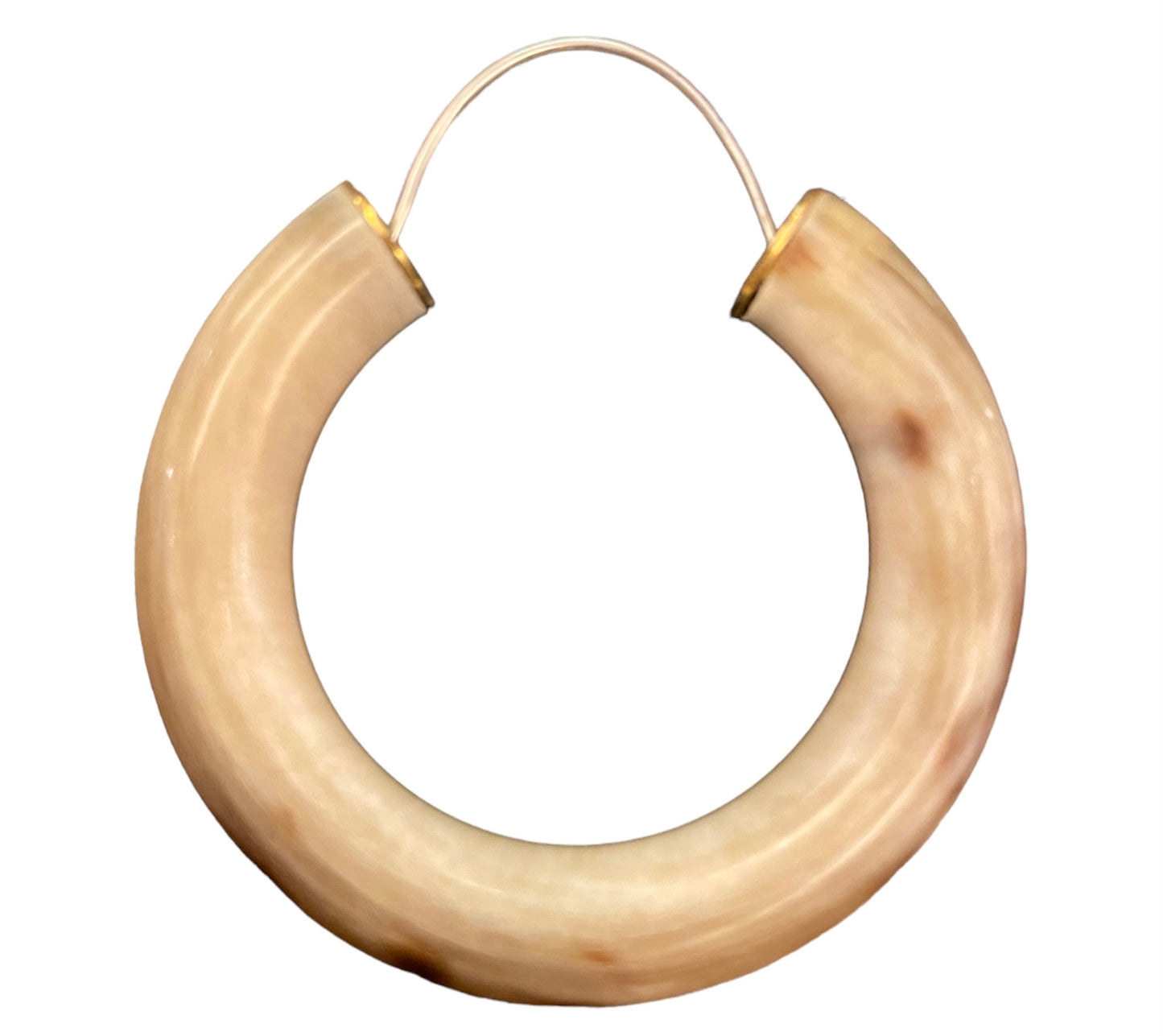 CÉLINE Horn Hoop Earrings