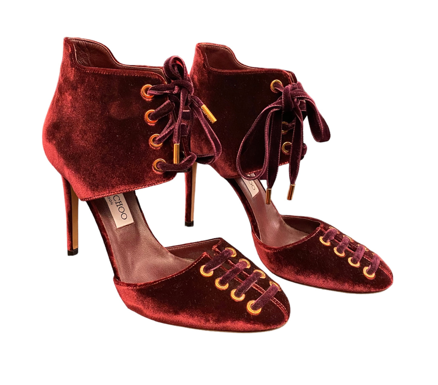 JIMMY CHOO Velvet Pumps Size 40