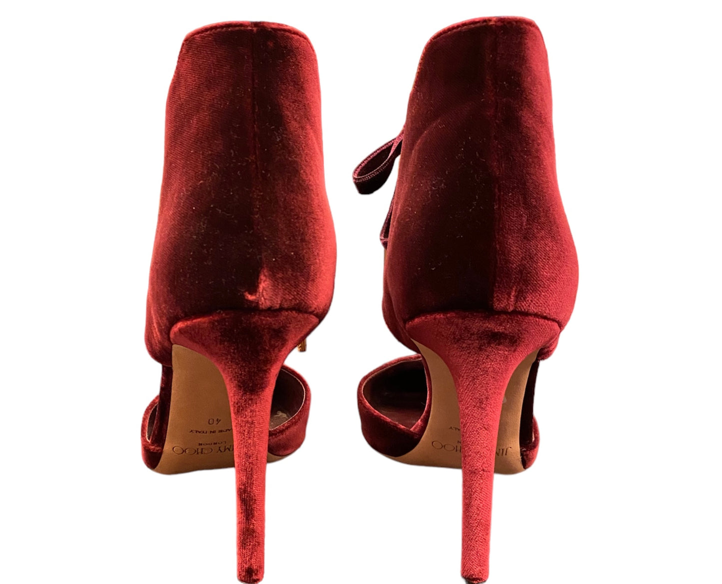 JIMMY CHOO Velvet Pumps Size 40