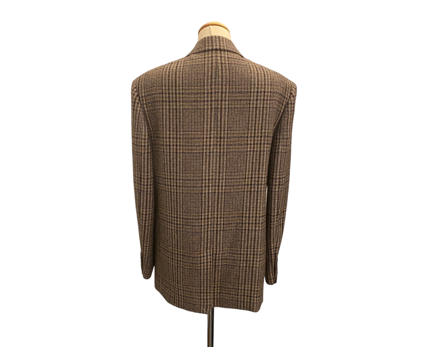 CÉLINE Check Wool Blazer Size 36