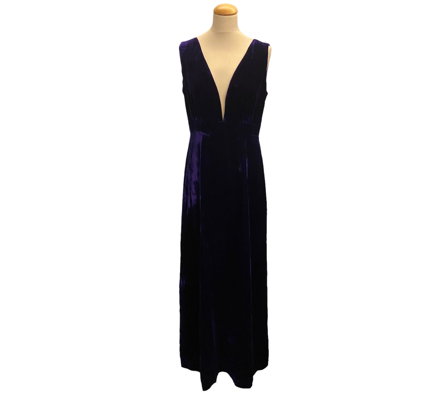 BY MALINA Velvet Long Dress Size M