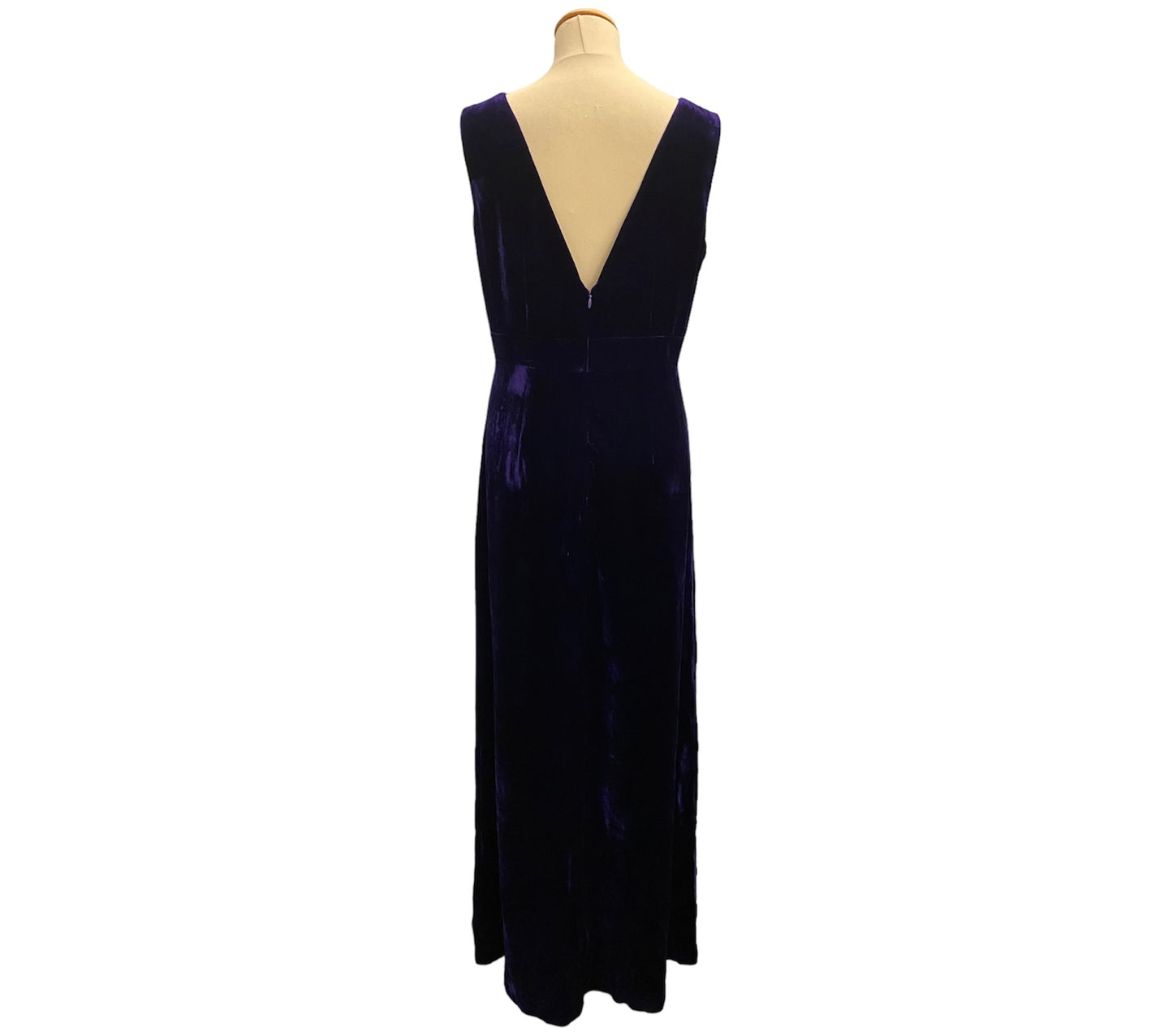 BY MALINA Velvet Long Dress Size M