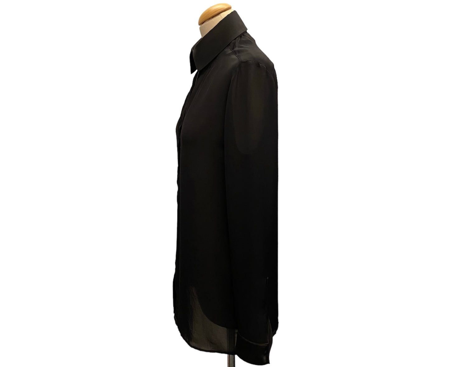 GIVENCHY Black Blouse Size It 40 Eu 36