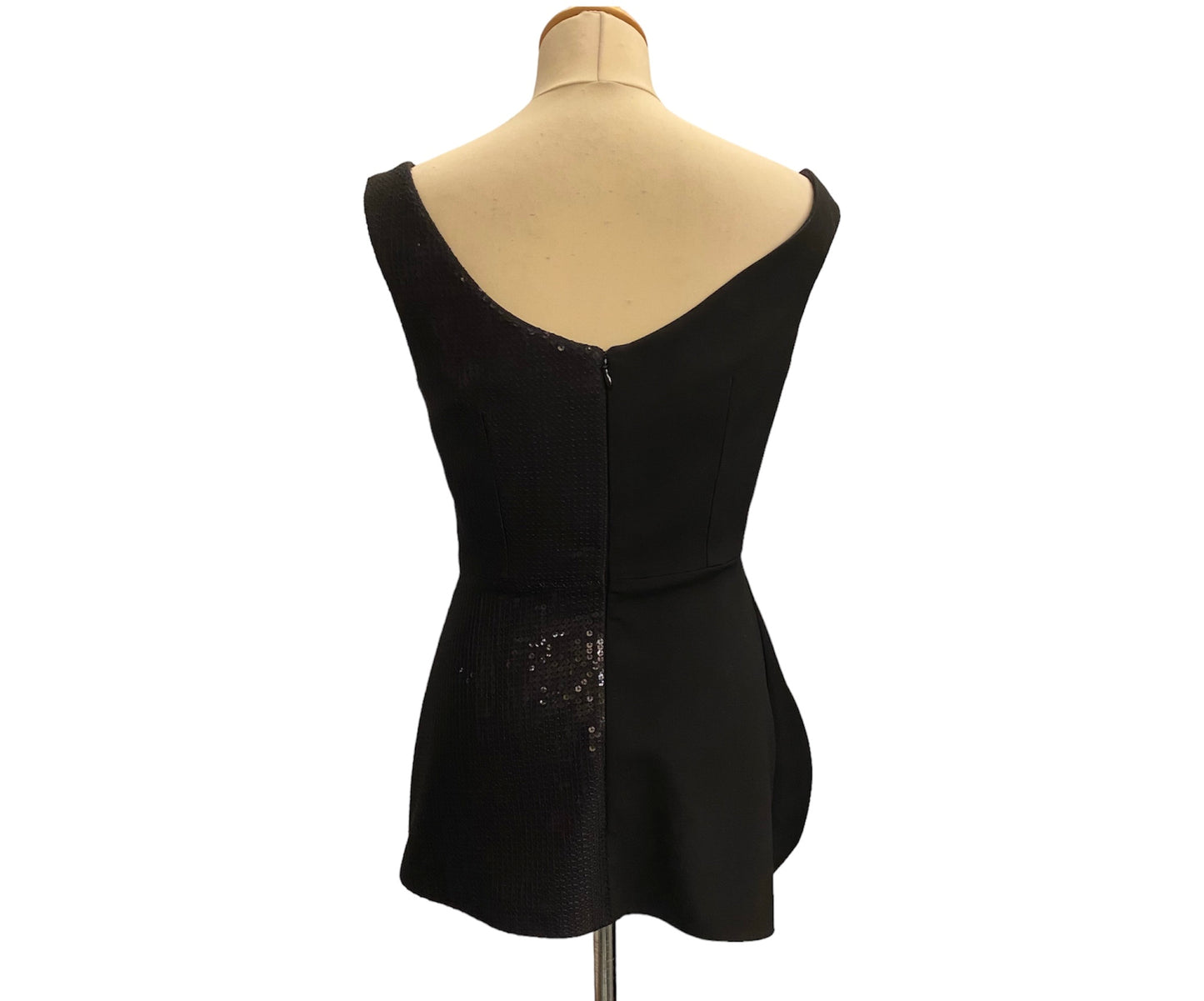 STELLA MCCARTNEY Asymmetric Wool Top Size It 40 Eu 36