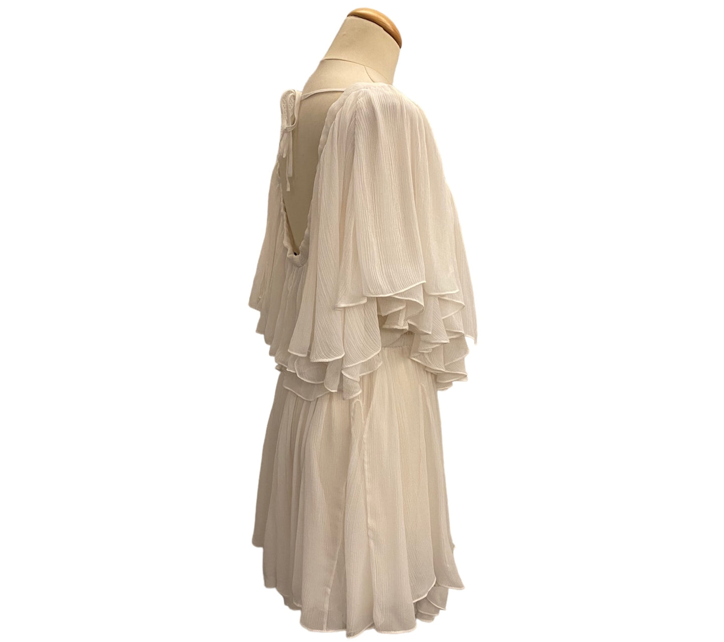 ISABEL MARANT Silk White Dress Size 36