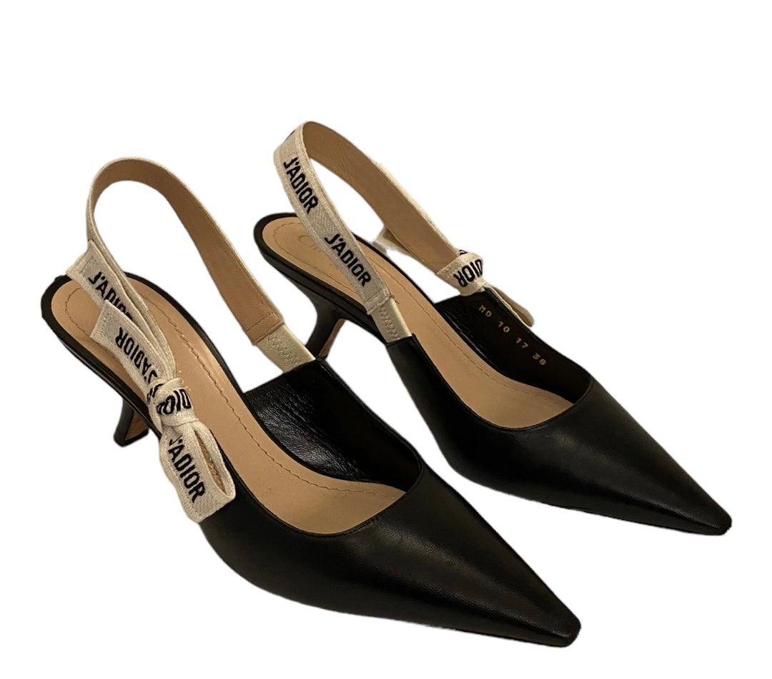 CHRISTIAN DIOR J’adior Slingback Pump Size 38