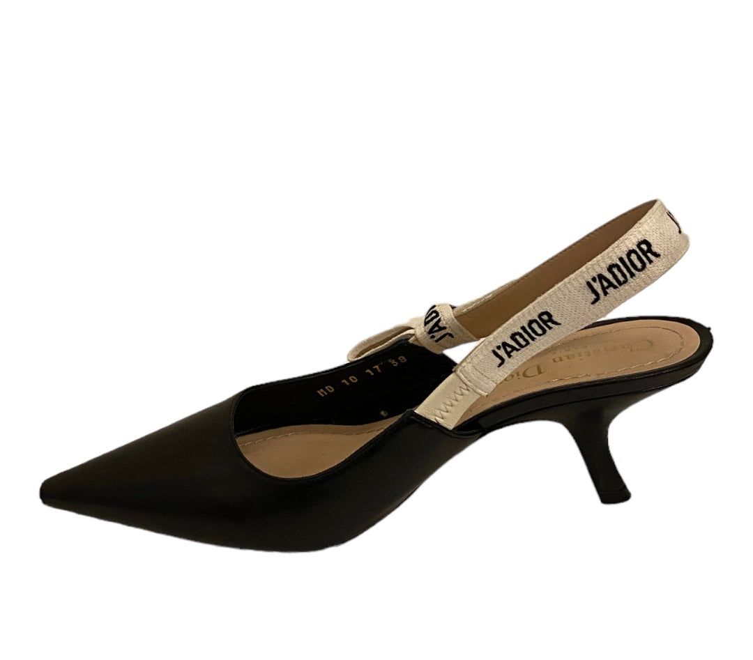 CHRISTIAN DIOR J’adior Slingback Pump Size 38
