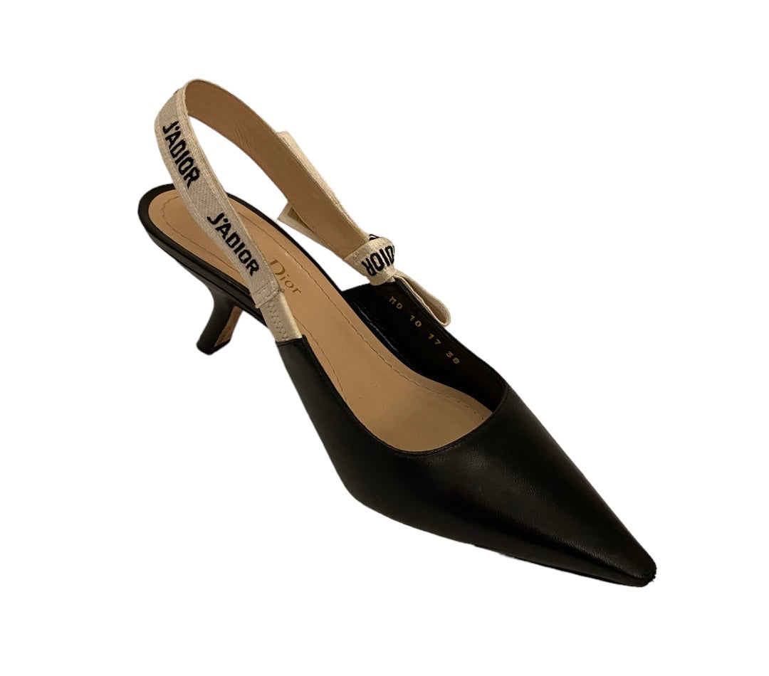 CHRISTIAN DIOR J’adior Slingback Pump Size 38