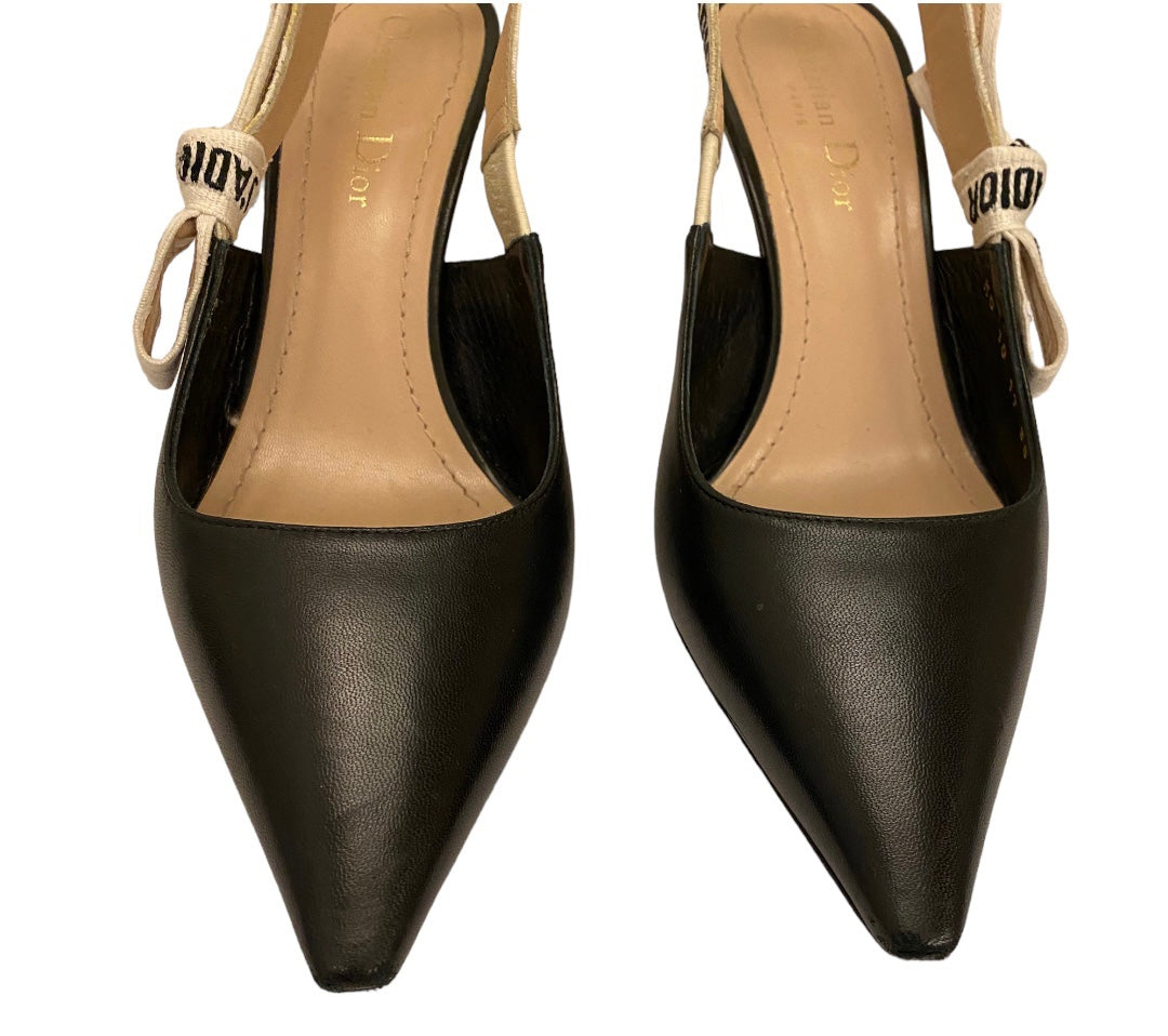 CHRISTIAN DIOR J’adior Slingback Pump Size 38