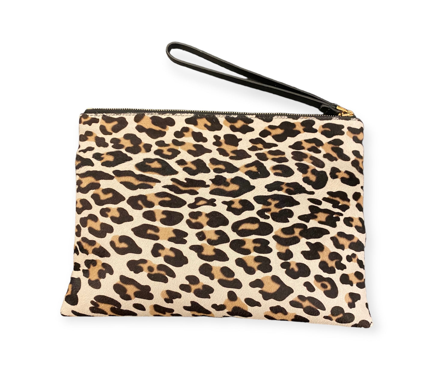 MARNI Leopard-print Calf Hair Clutch Bag