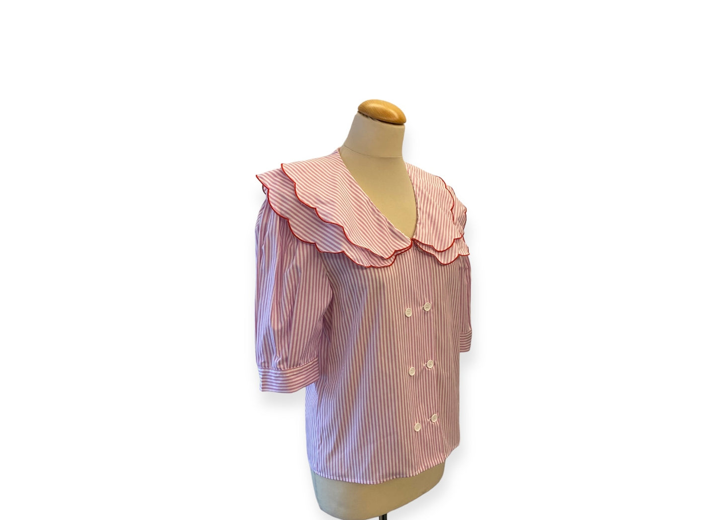 LA VESTE Cotton Pink Shirt Size M