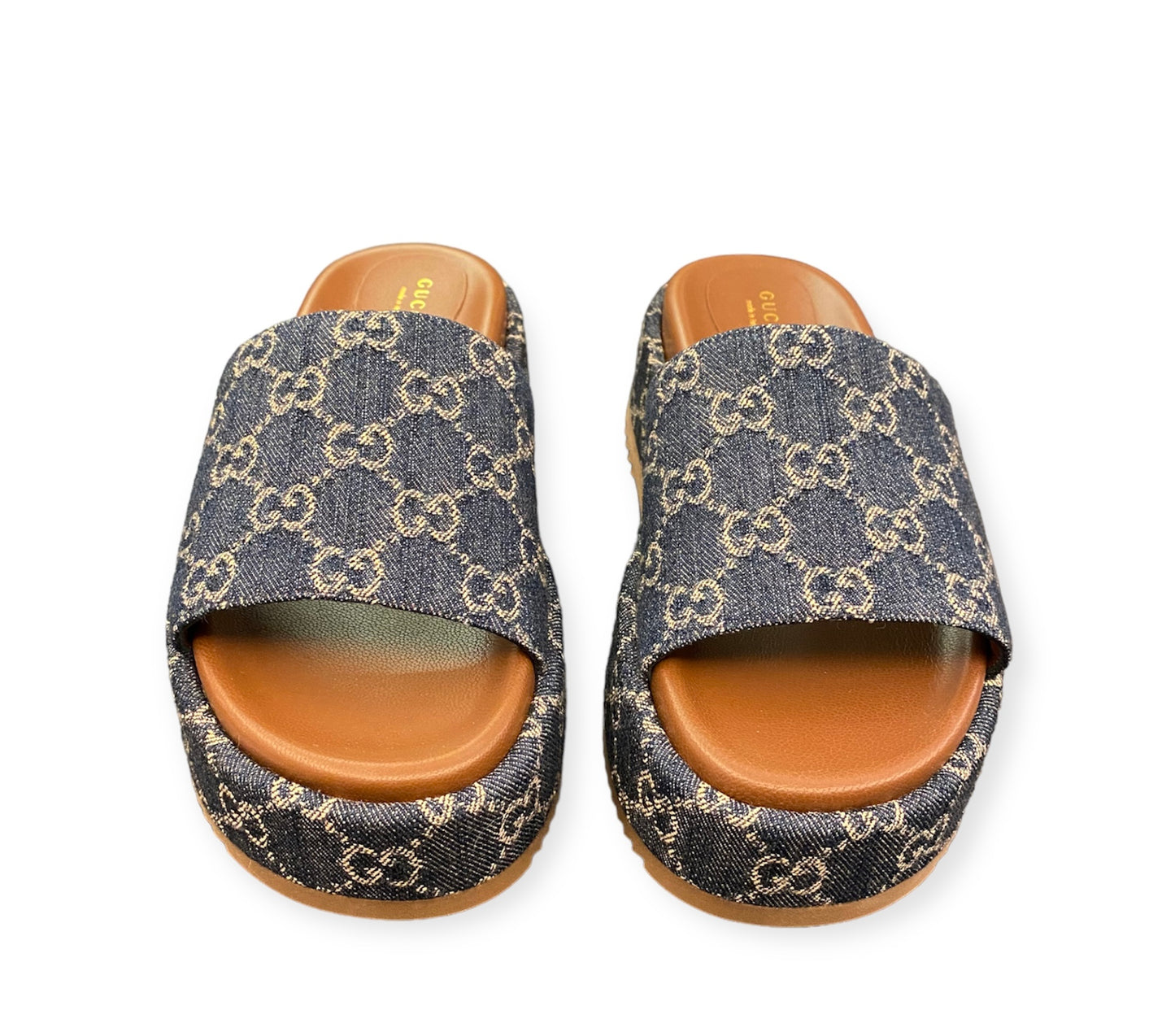 GUCCI Platform Slide Sandal Size 39