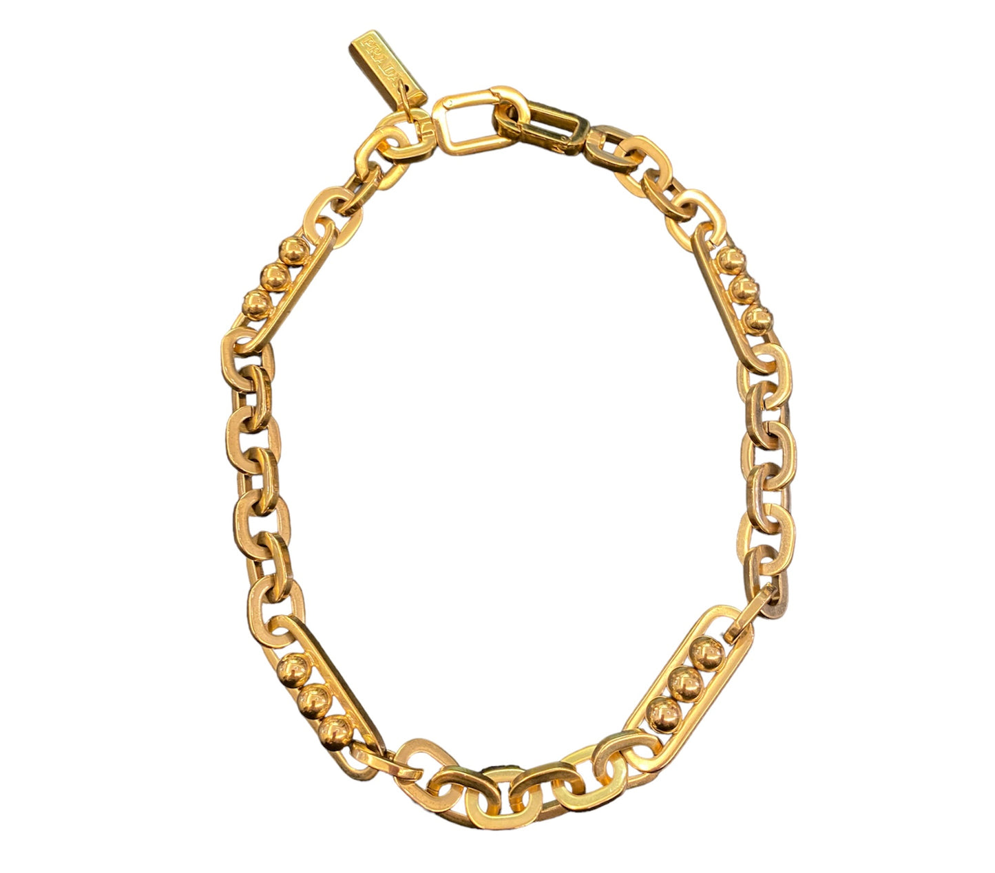 PRADA Gold Chain Necklace