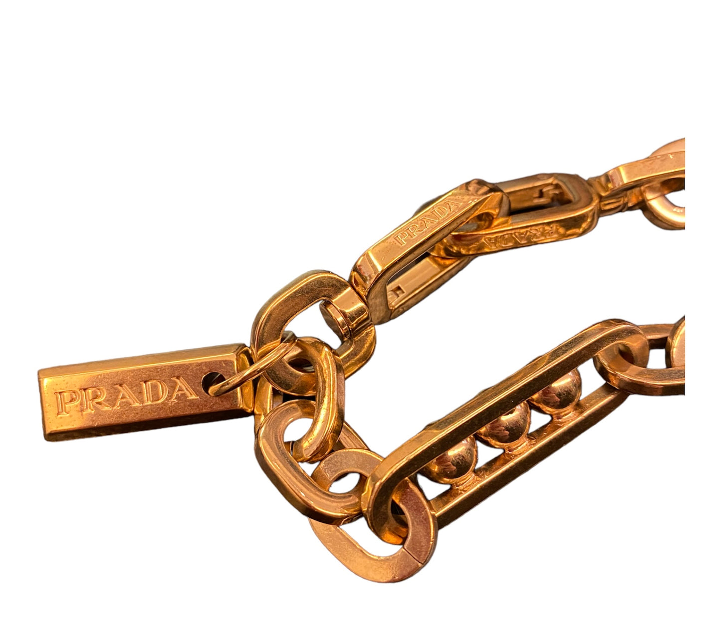 PRADA Gold Chain Necklace