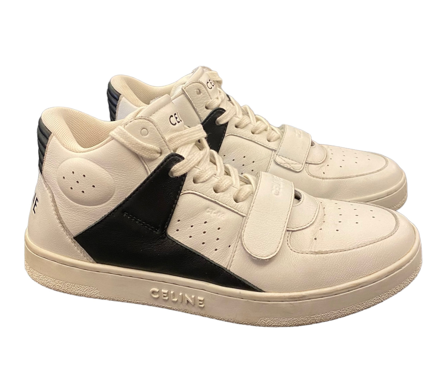 CÉLINE CT-02 Mid-Top Sneakers Size 38