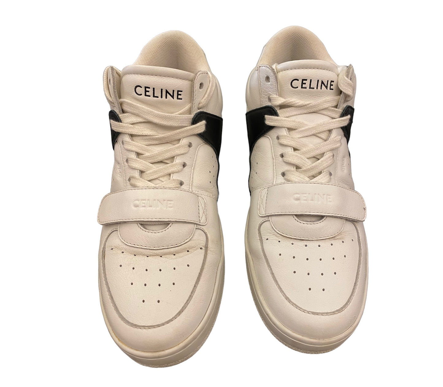 CÉLINE CT-02 Mid-Top Sneakers Size 38