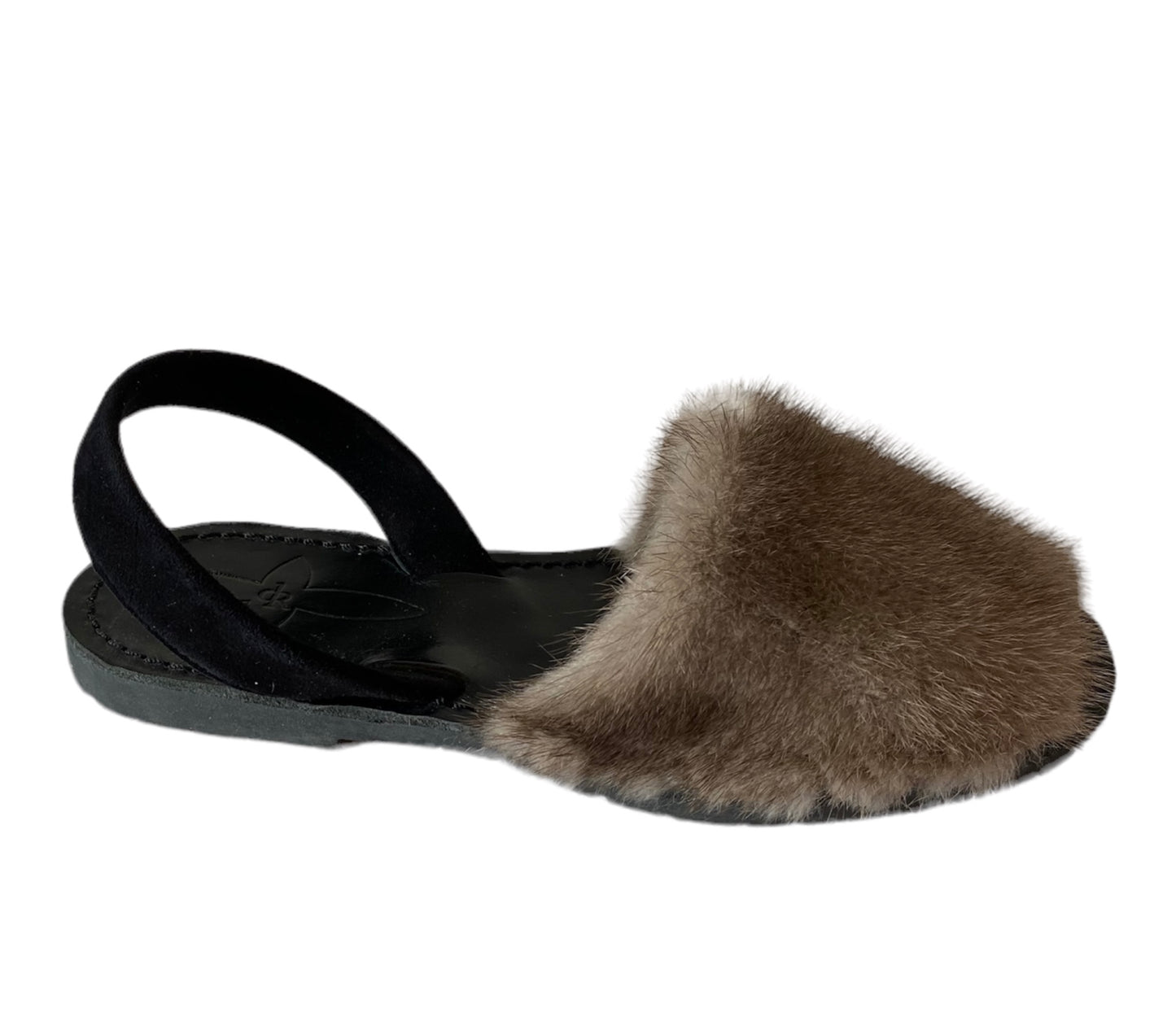 DEL RIO LONDON Classic Mink Flats Grey Size 38