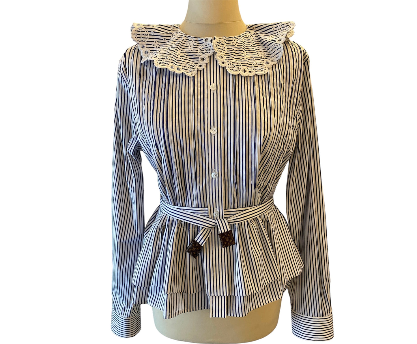 LOUIS VUITTON Cotton Blouse Size Fr 40
