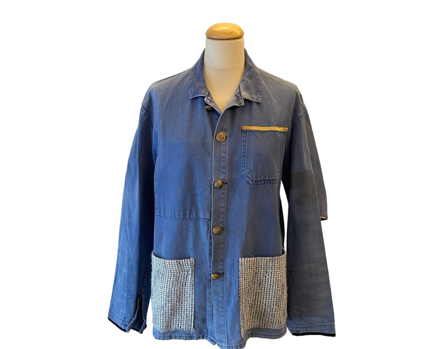 J DAUPHIN Blue Jacket Size S