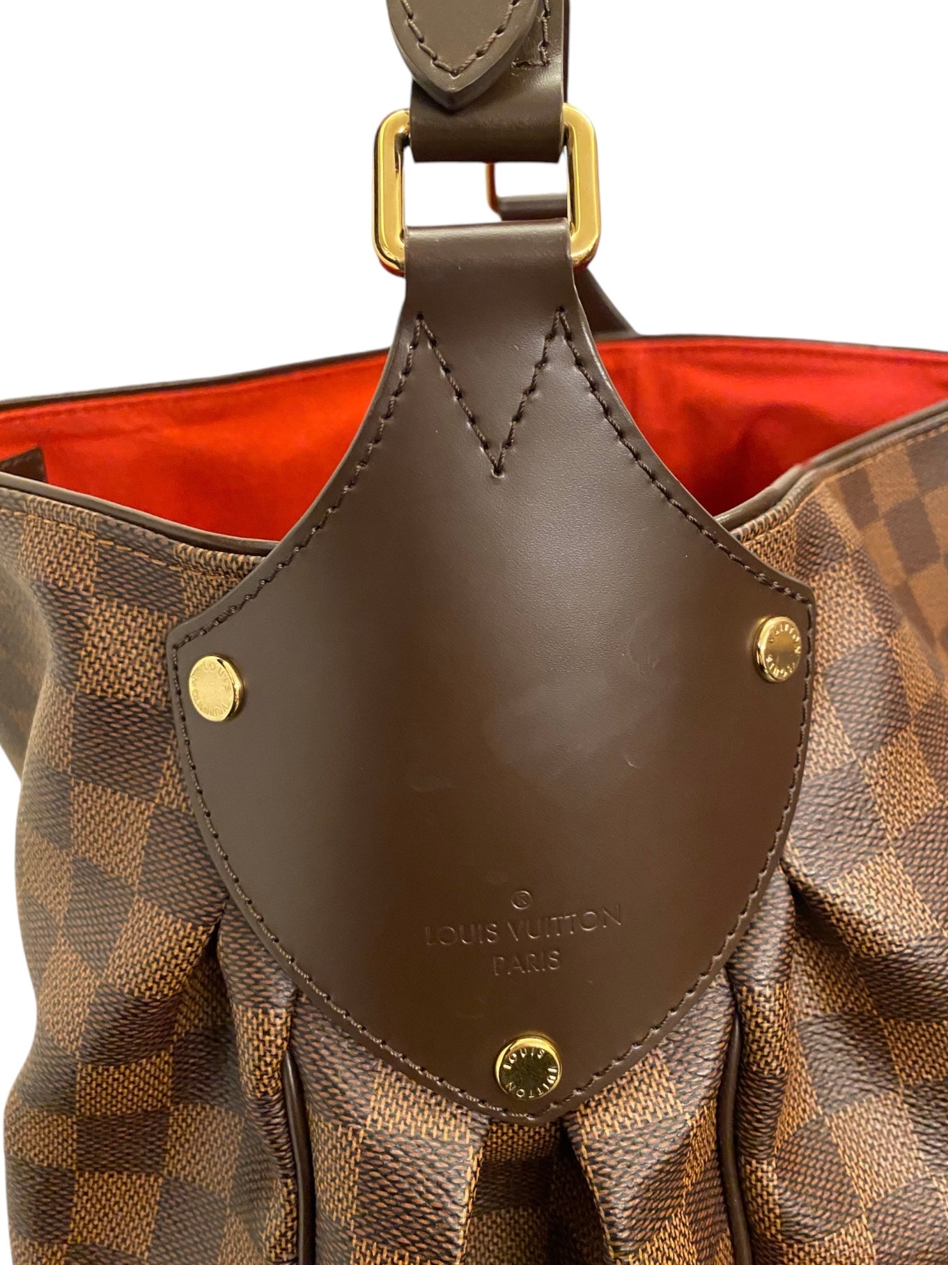 LOUIS VUITTON Reggia Hobo Damier Ebene