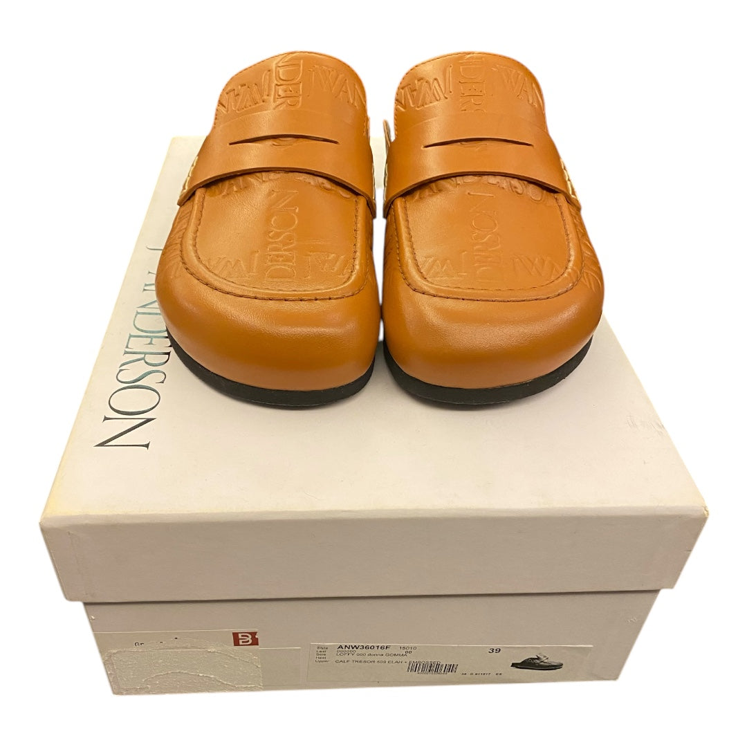 J.W.ANDERSON Leather Loafer Mules Size 39
